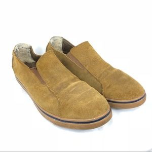 Ugg Mens Suede Leather Loafer Bracken Sneakers 11M